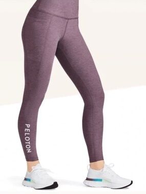 GUC! Peloton x Beyond Yoga Spacedye Out of Pocket Leggings Purple XS